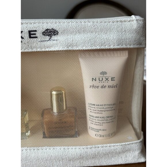 Nuxe Prodigieuse Kit 30ml Milk + 10ml Huile + 10ml Gold + 30ml Hand Cream Gift - Picture 3 of 8